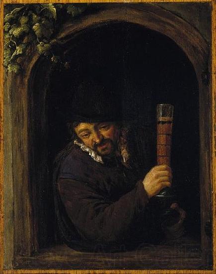 Adriaen van ostade Peasant at a Window